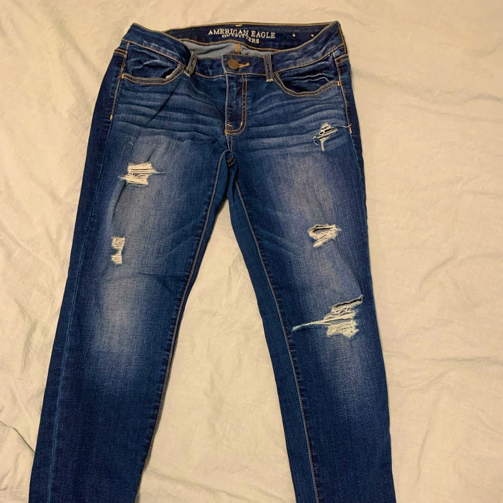 American Eagle size 8 regular skinny jeggings